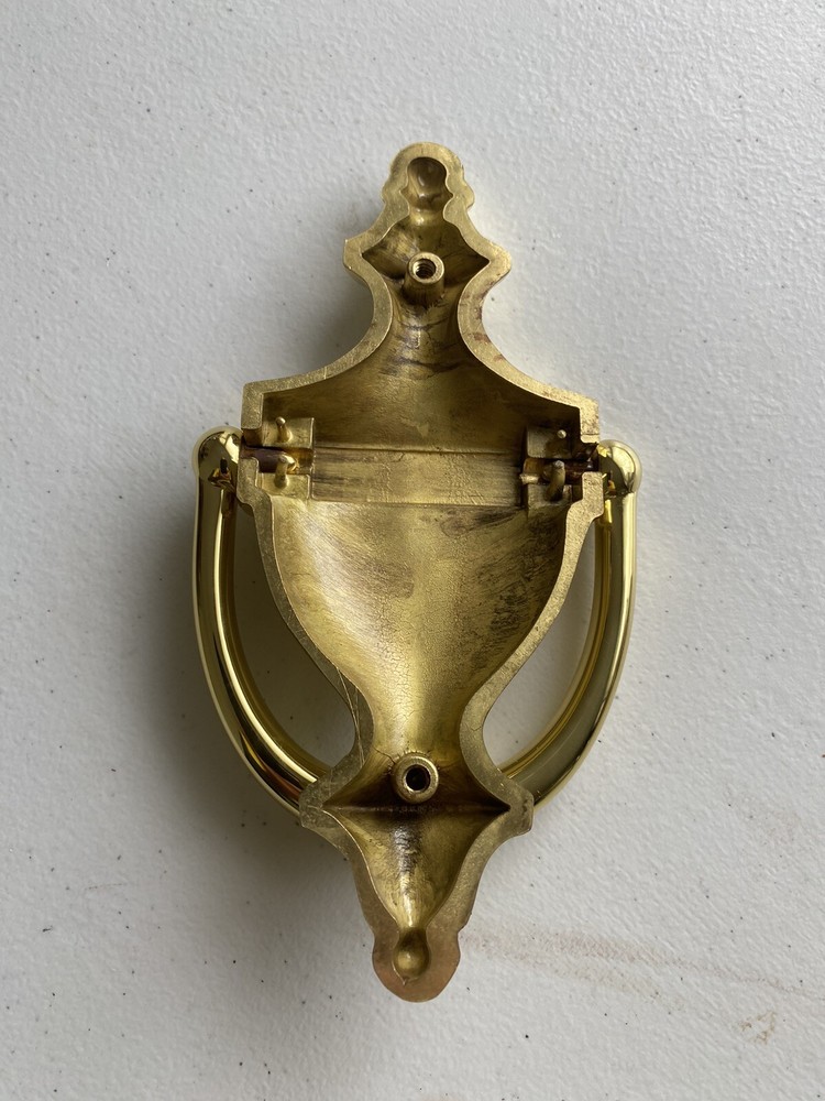 BALDWIN?-Polished Brass DOOR KNOCKER