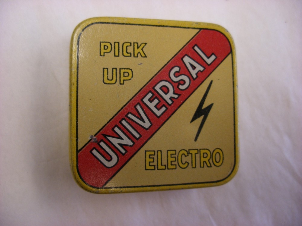 Phonograph Victrola Gramophone - Needle Tin - Universal Electro