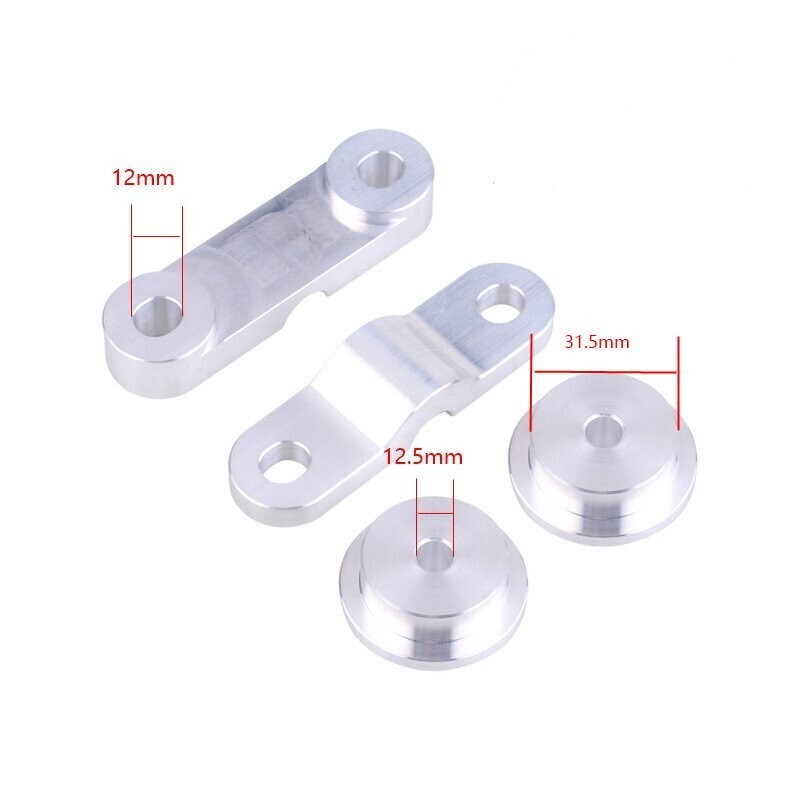 Billet Aluminum Shifter Bushings for CNC Honda EK EG EF D-Series Single Cam D15