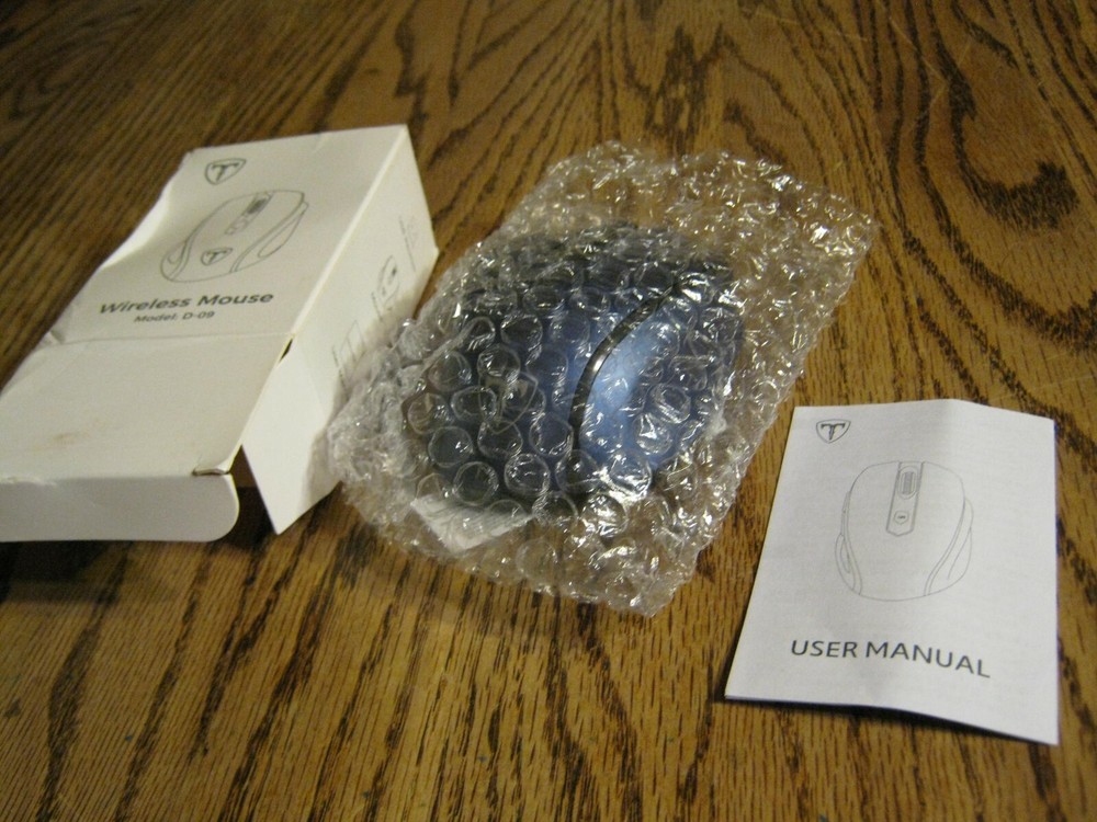 Poleyn 2.4G Wireless Optical Mouse for Mac Windows Notebook NEW