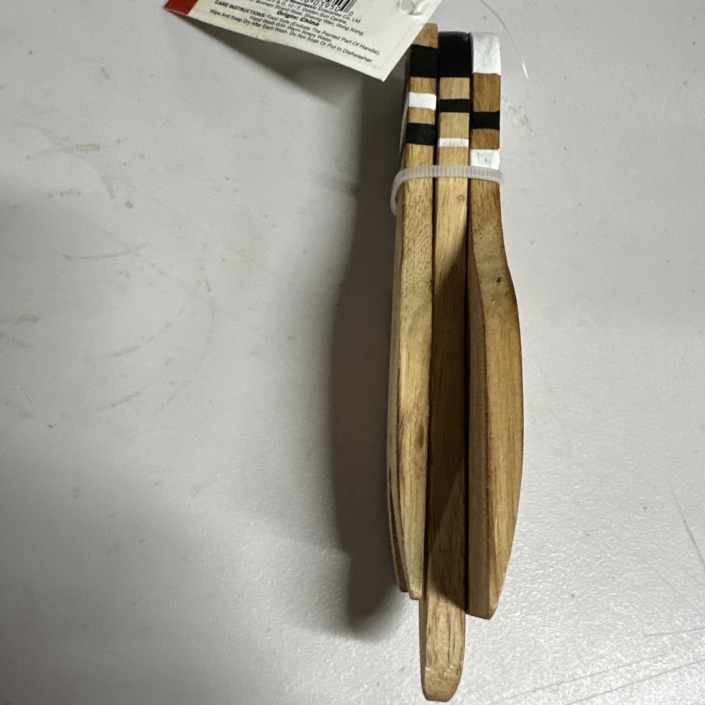 Wood 3 Piece Cheese Utensils Set