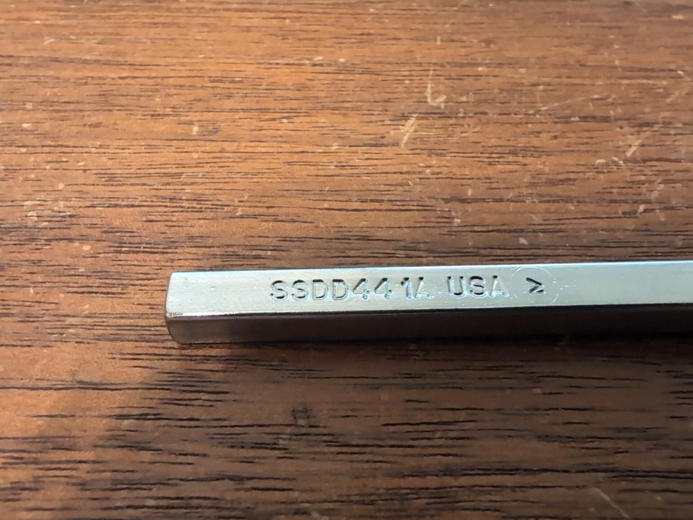 Snap-On Tools SSDD44 1A 3/16" Flat & #1 Phillips Screwdriver Bit.