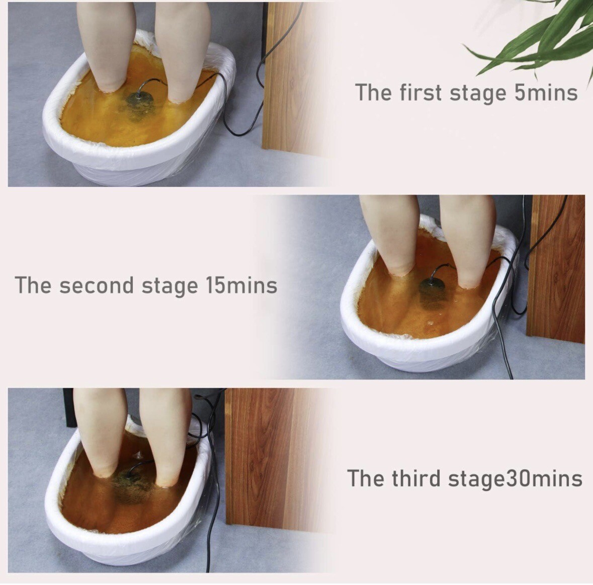 Ionic Detox Foot Bath Machine, Foot Detox Spa Ion Cleanse Chi Machine