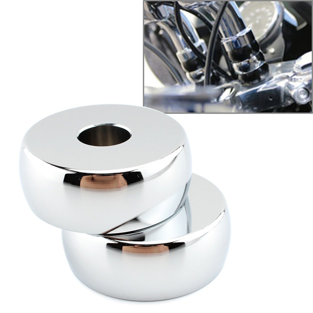 17MM Handlebar Riser Spacer Kit For Harley Davidson SOFTAIL BREAKOUT FXDL DYNA