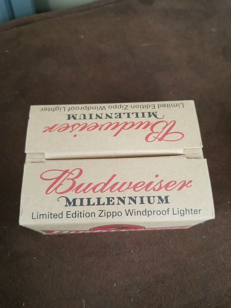 ZIPPO BUDWEISER MILLENNIUM HTF