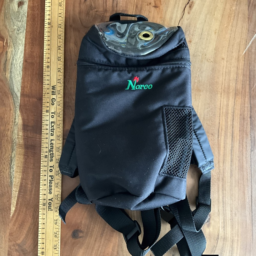Oxygen O2 Tank Cylinder Backpack Style Carry Bag