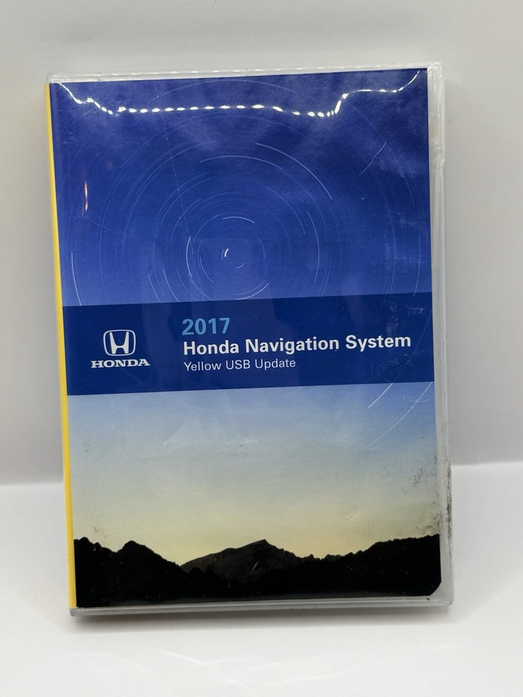 Honda Navigation System 2017 Yellow USB Update