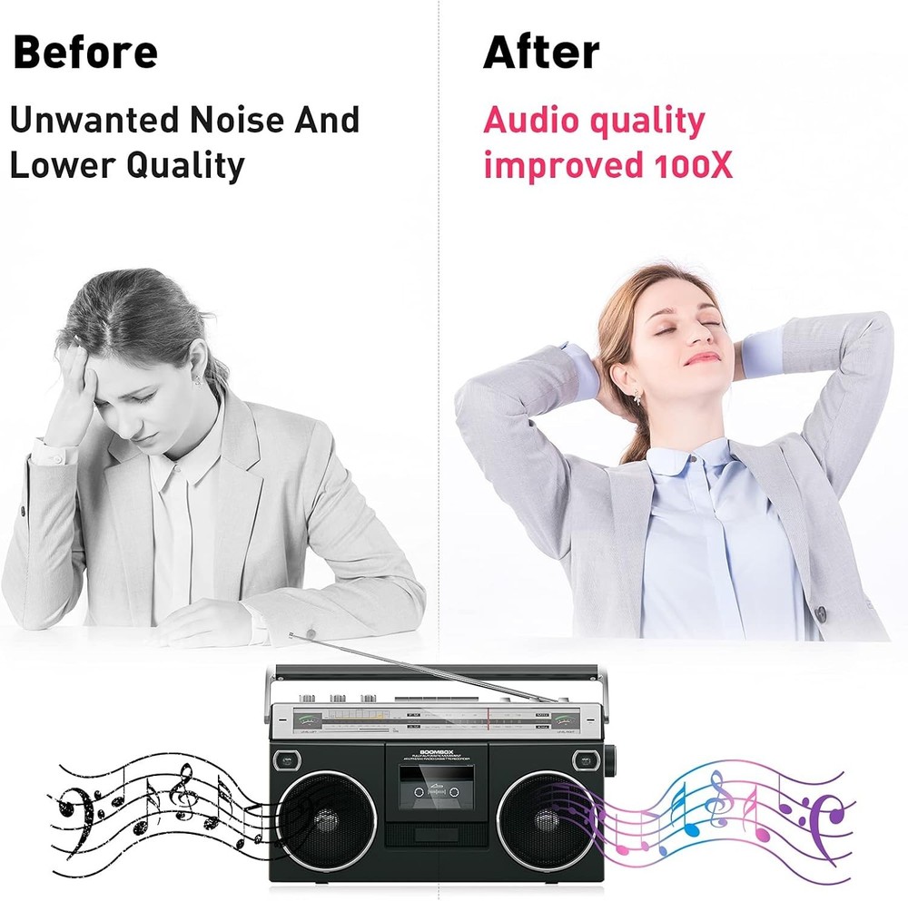 Comprehensive Audio Cassette Cleaning Kit - Head Cleaner Tape & Liquid Solution