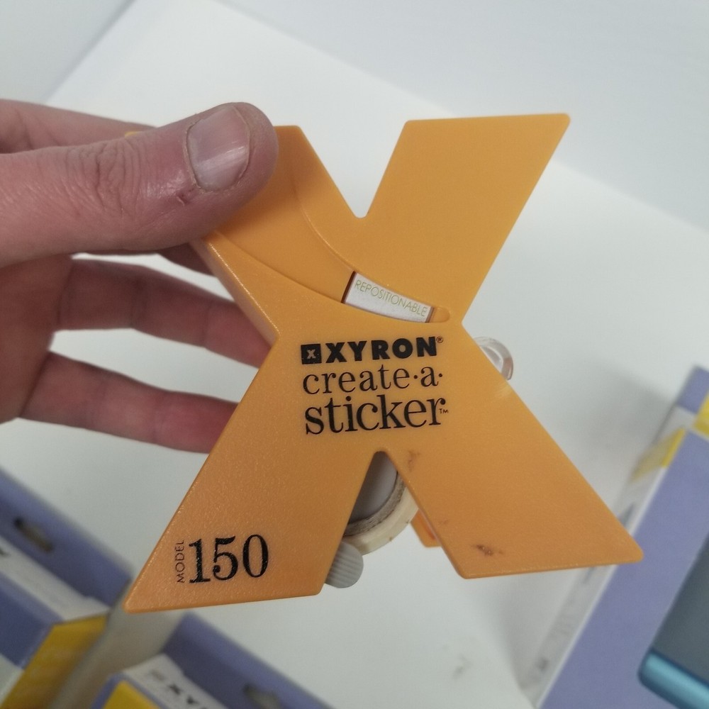 Xyron Create A Sticker Lot, 2.5" Machine, 4" Adhesive Runner, 2 Model 150s