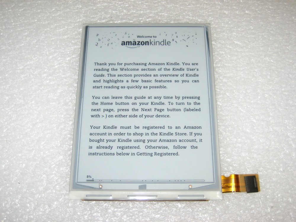 Kindle Keyboard 3 3rd E-Ink Screen Replacement, ED060SC7(LF)C1, D00901 #S-01