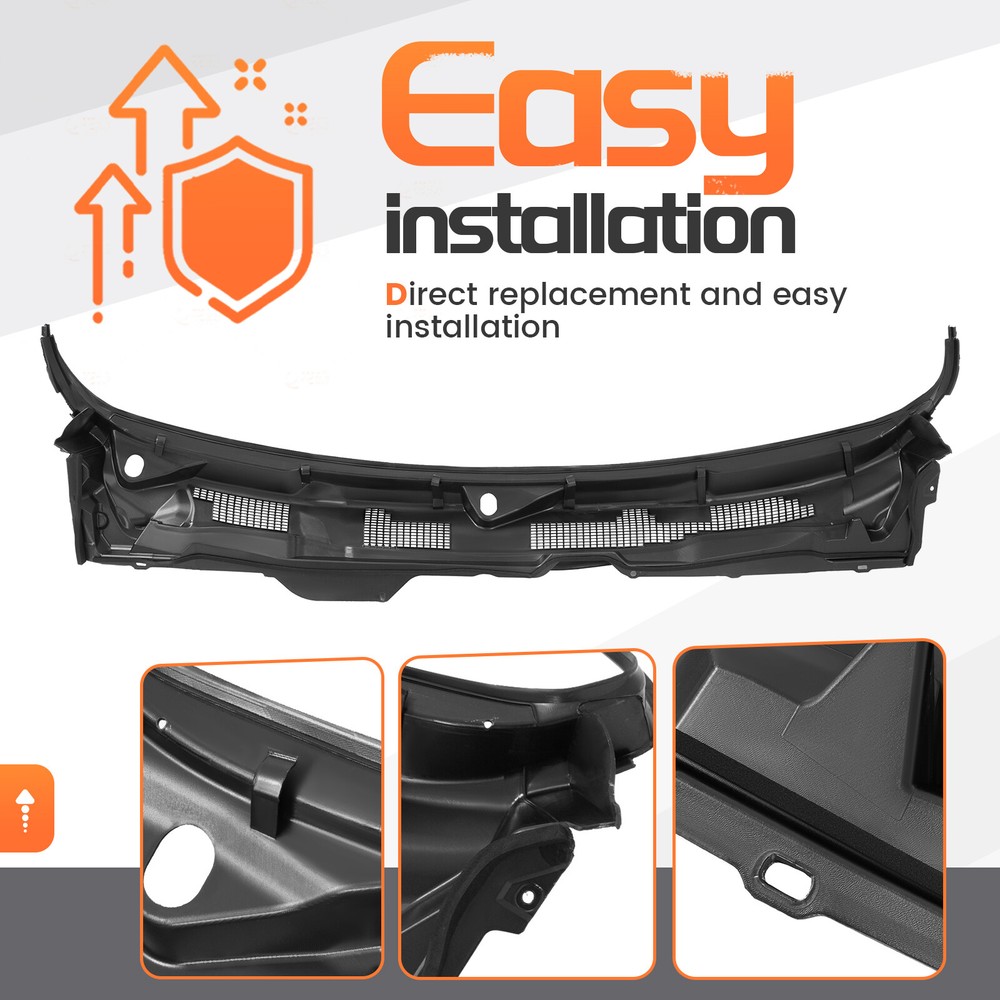 Front Grille Wiper Cowl Windshield Panel For Dodge Ram 1500/2500/3500 2009-2024