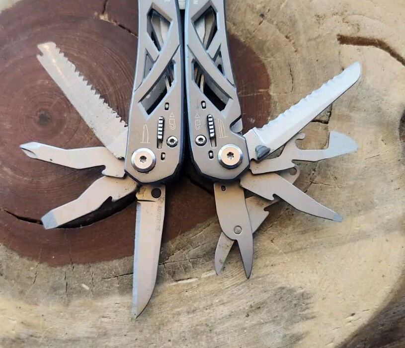 Gerber Suspension Multi Tool with Sheath Pliers Knife Scissors Great - 508