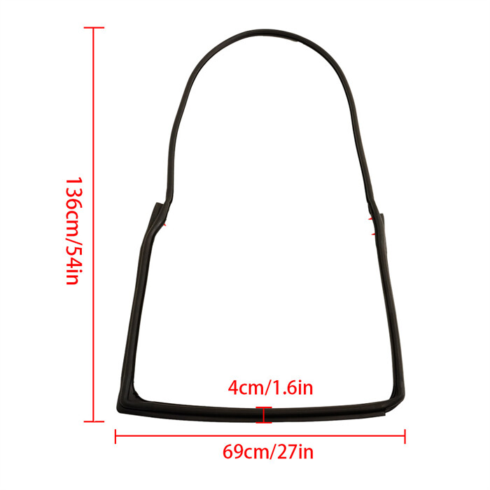 New Set of 2 Door Weather Strip Seal Left Right Side For 2007-2018 Jeep Wrangler