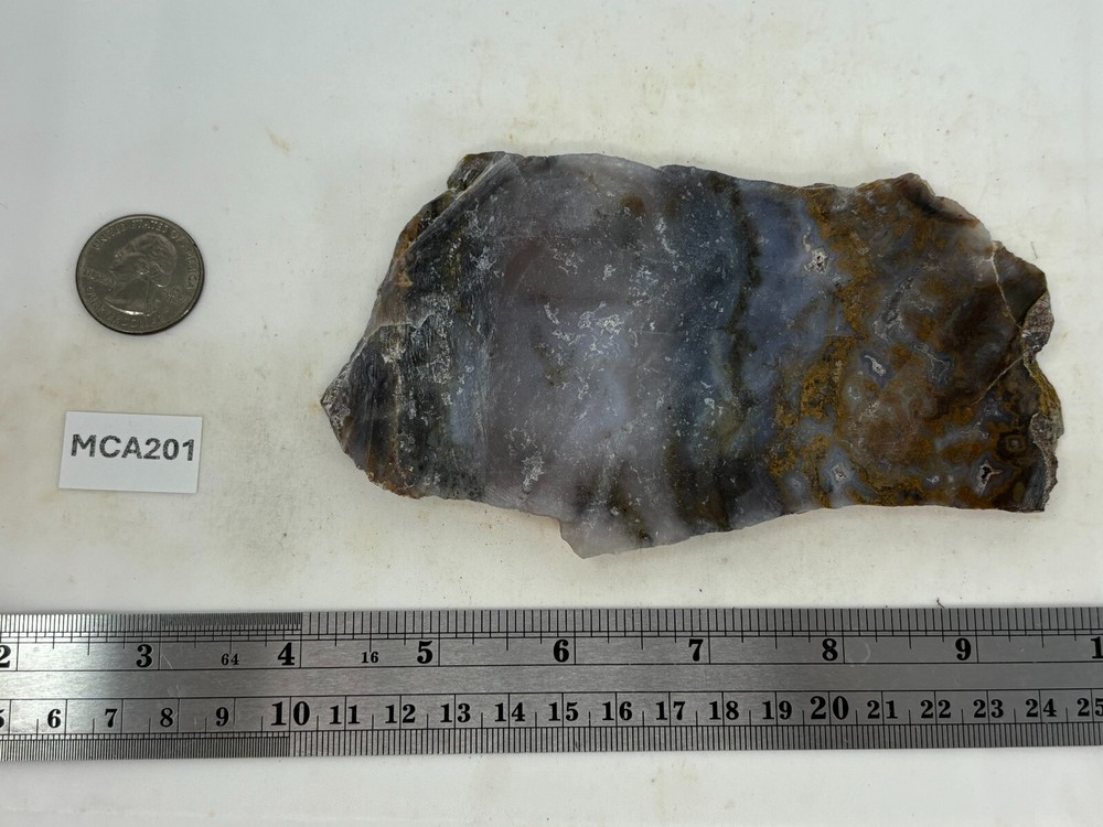 Mexican Cathedral Agate Slab Cabbing Lapidary Combo Ship Avail