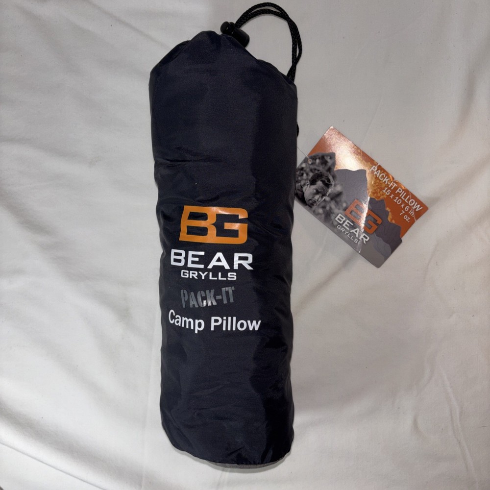 Bear Grylls Pack-It Pillow Camp Camping Foam Pillow