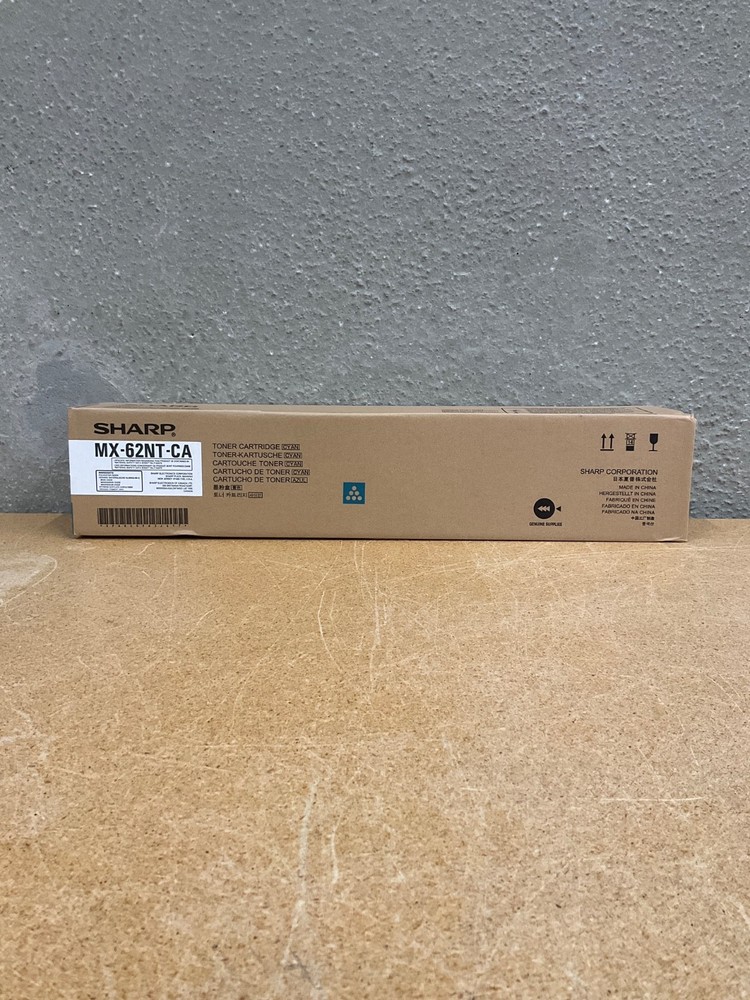 SHARP MX-62NT-CA | Cyan Toner Cartridge