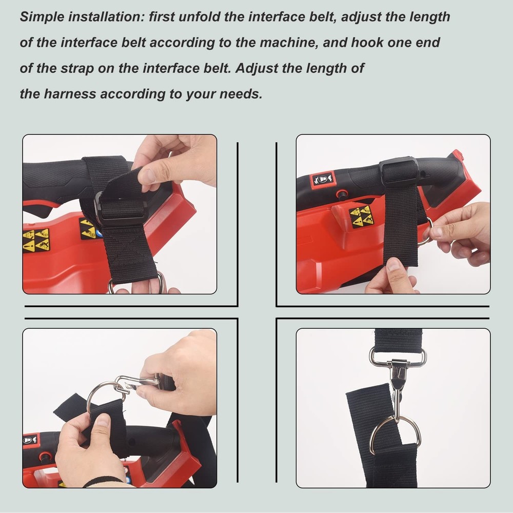 AP1500 15"Shoulder Strap for EGO 56V String Trimmer Leaf Blower & Multi Head New