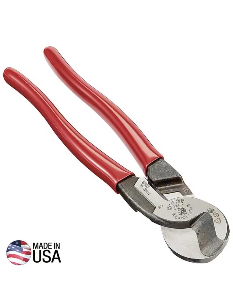 Klein Tools 63225R 9" High Leverage Cable Cutter NEW