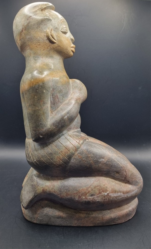 Gabon Stone Statuette