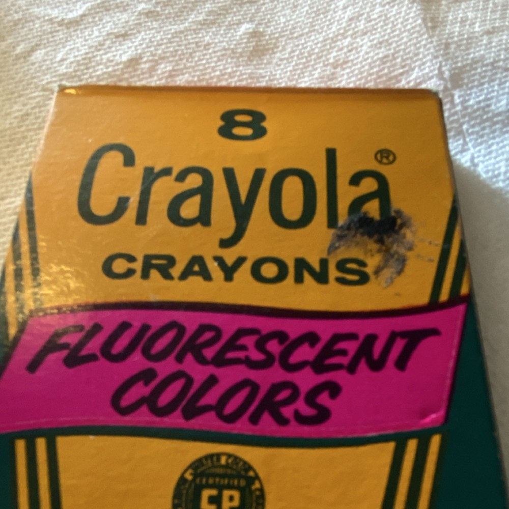 Crayola Fluorescent Colors 8ct Crayons Multicolor 8F