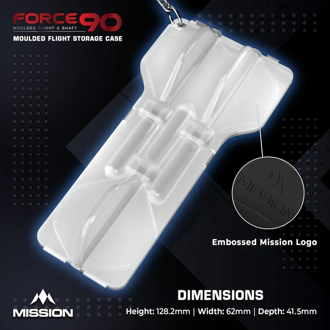 MISSION FORCE 90 FLIGHT CASE BLACK