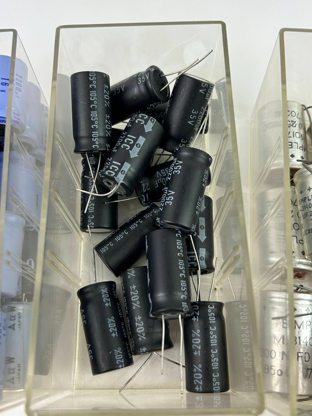 Capacitors Mixed Lot Vintage Radio Repair Parts Sorted Appear Unused NOS