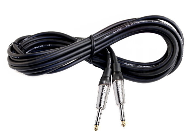 (24 PACK) 20FT Guitar Cables | FAT TOAD Patch 1/4 Speaker Wires 24AWG Keyboard