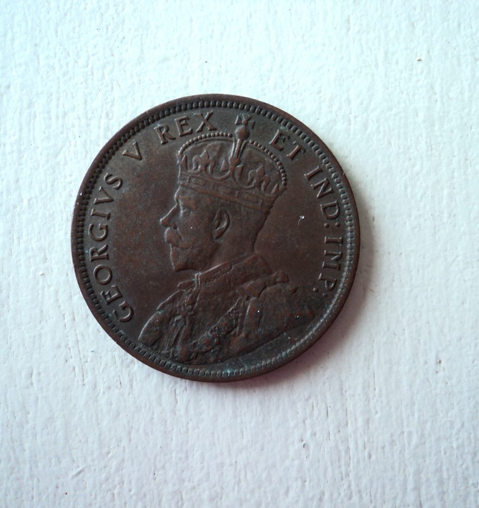 ~ 1911 Canada George V Five 5 Cents