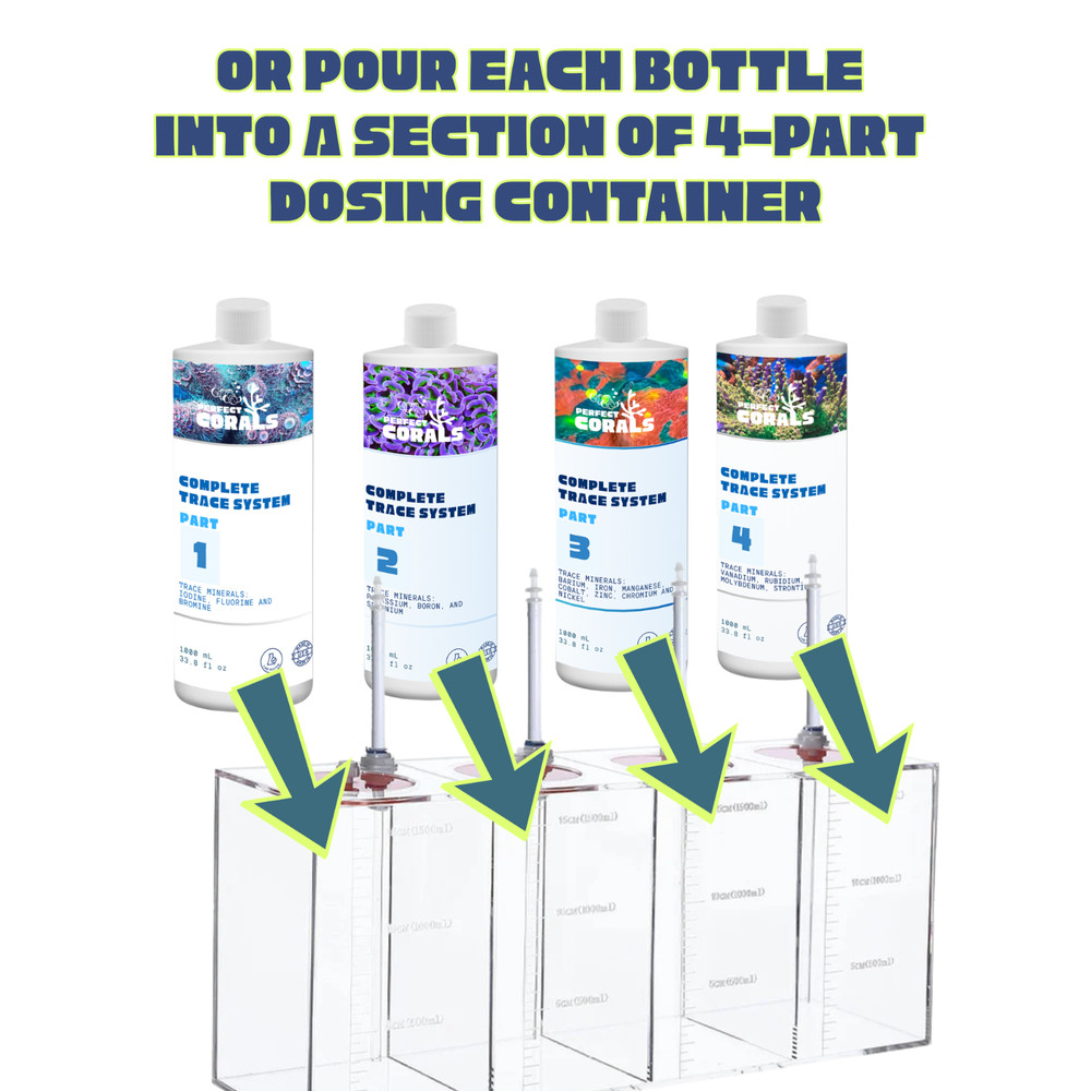 Complete Trace System - 4 part - 1000 mL- Major and Minor Trace Elements