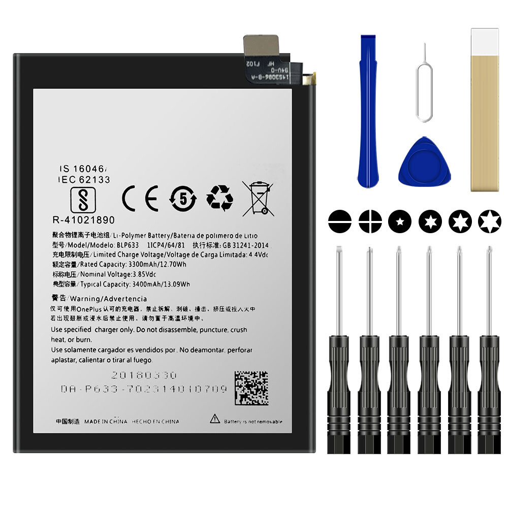 For 1+ OnePlus 3T Replacement Battery BLP633 Tool