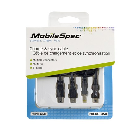 Mobile Spec MBS06991 Gaming Cable, Universal, 3 Ft.