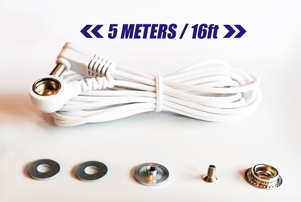 Grounding Snap with ESD Grounding Plug for Universal Grounding Table Mat Univ