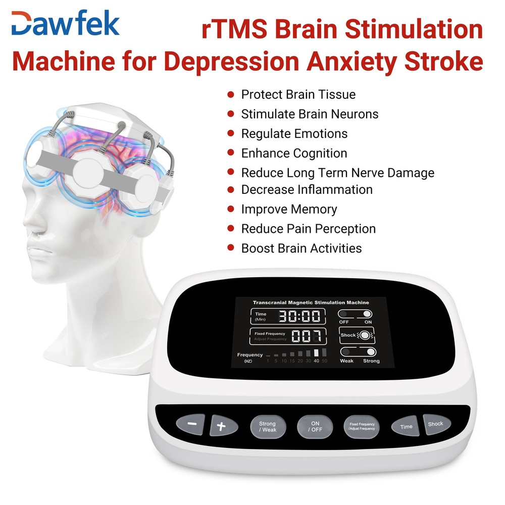 Transmagnetic Stimulation Therapy Machine rTMS for Brain Injury Improve Memory