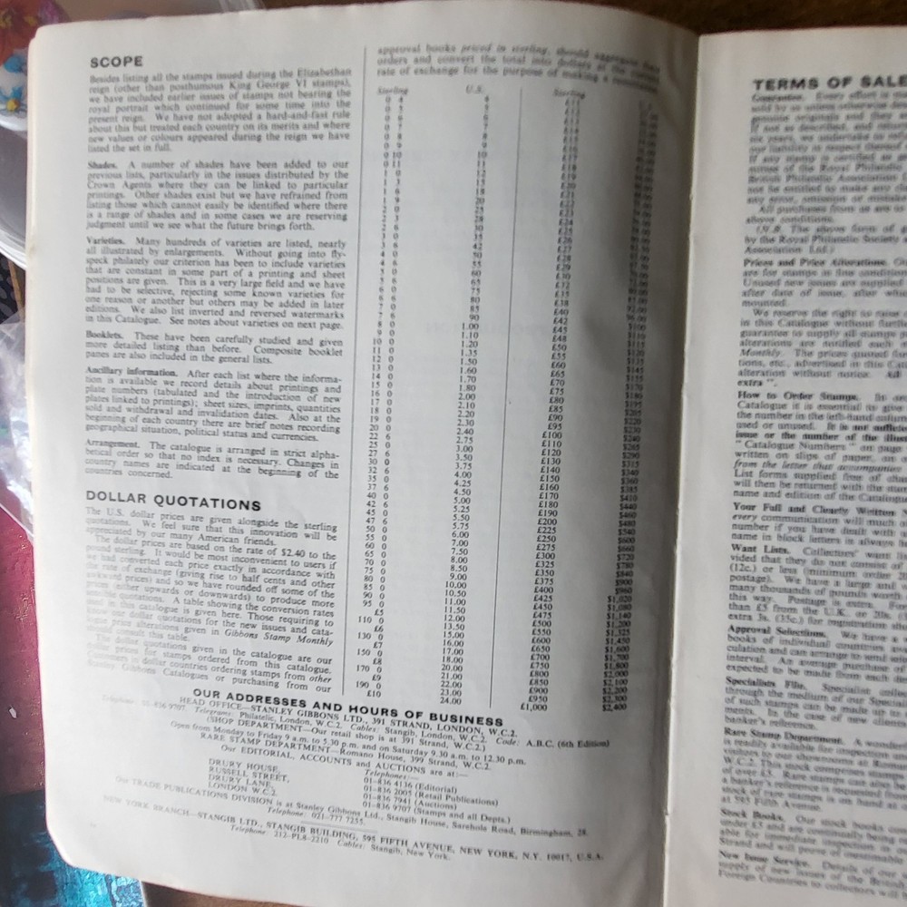 Stanley Gibbons, ELIZABETHAN STAMP CATALOGUE 1970, softback book.