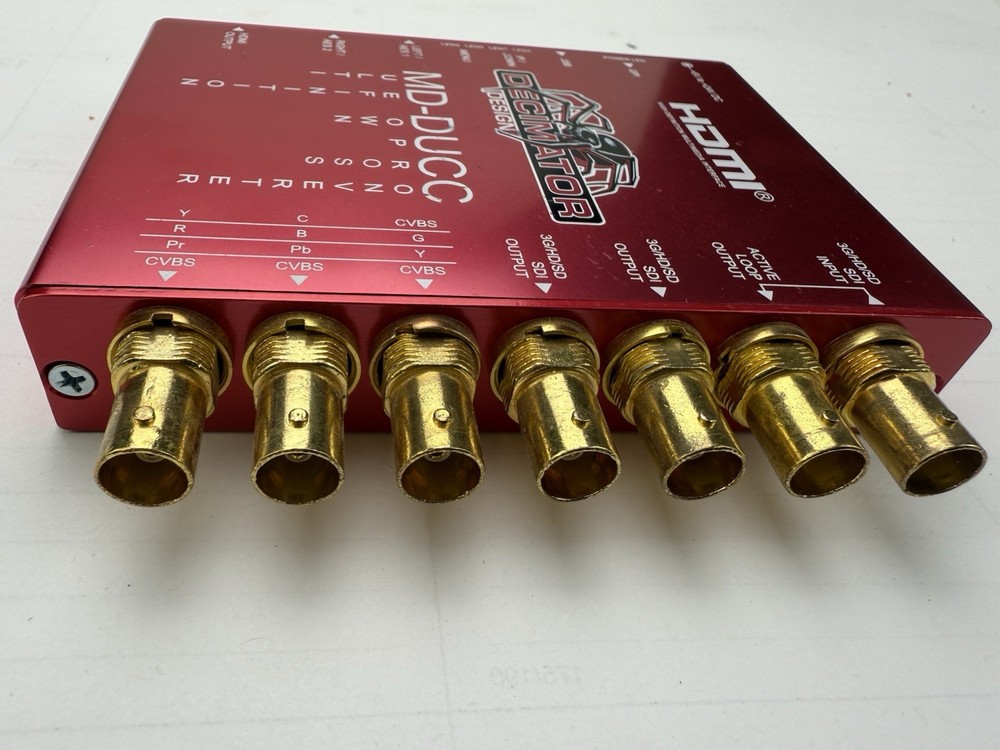 Decimator MD-DUCC Multi-Definiton Down Up Cross Converter #MD-DUCC- Used