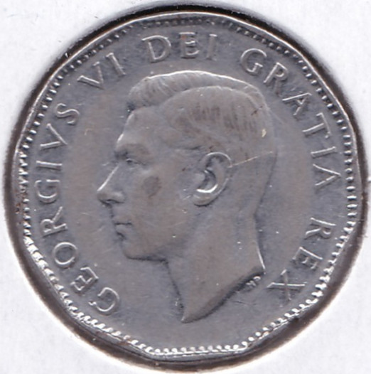 1952 Canada 5 Cents