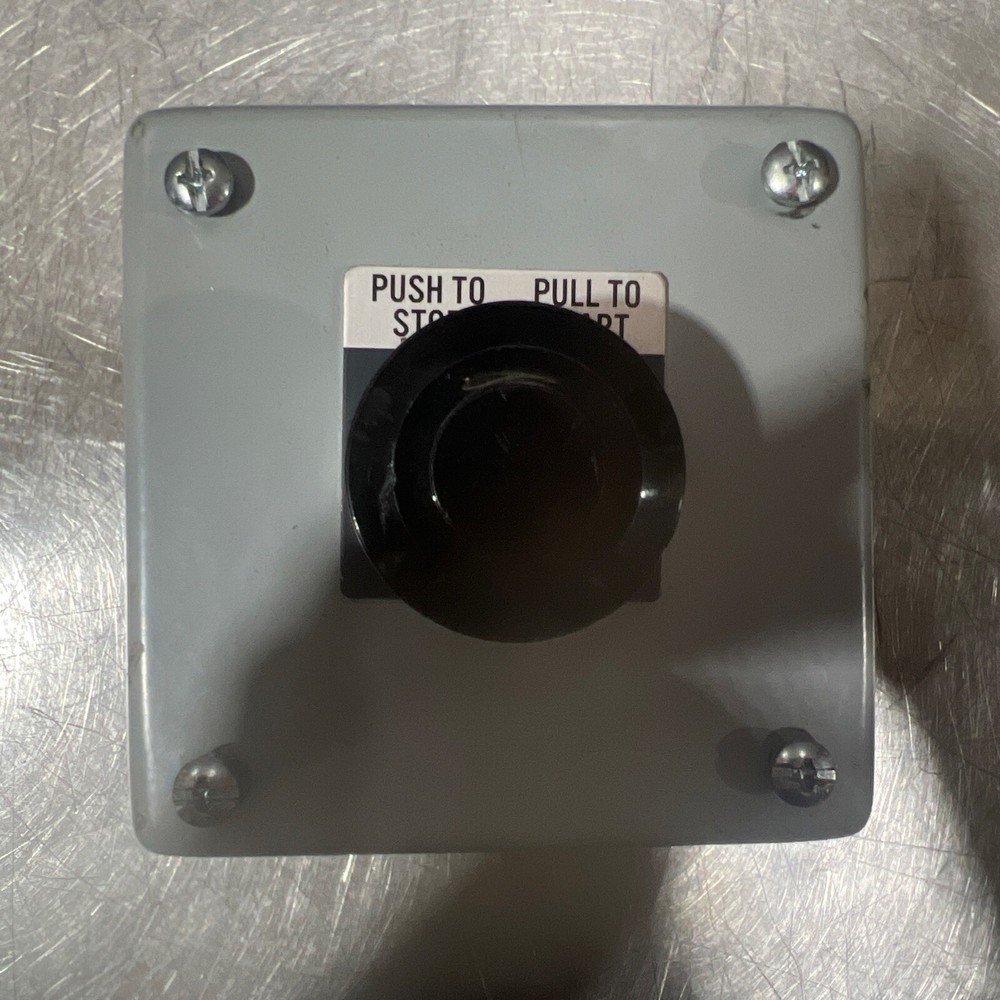 800T-FX2A1 AB BLACK PUSH-PULL UNIT With Enclosure Used Surplus