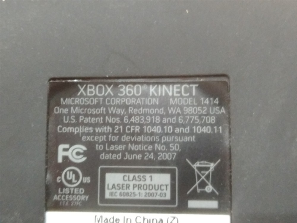 ⭐️⭐️⭐️⭐️⭐️ Microsoft Xbox Kinect Model 1414 Sensor Bar Only