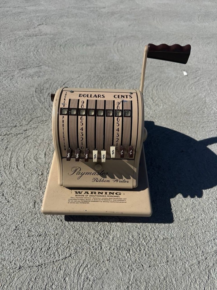 PayMaster Ribbon Machine Series 8000