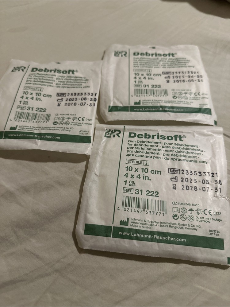 Debrisoft Pad 4x4 Inch 3 Pack