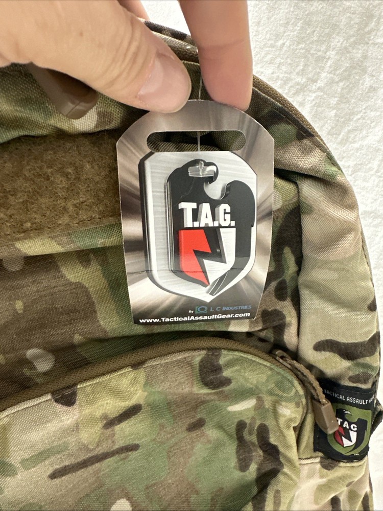 TAG Tactical Assault Gear Everyday Pack Backpack Multicam EDC Carry