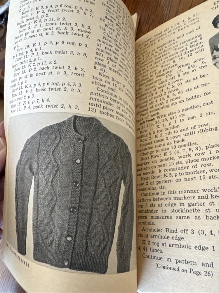 11 1964 Work Basket Craft Booklets