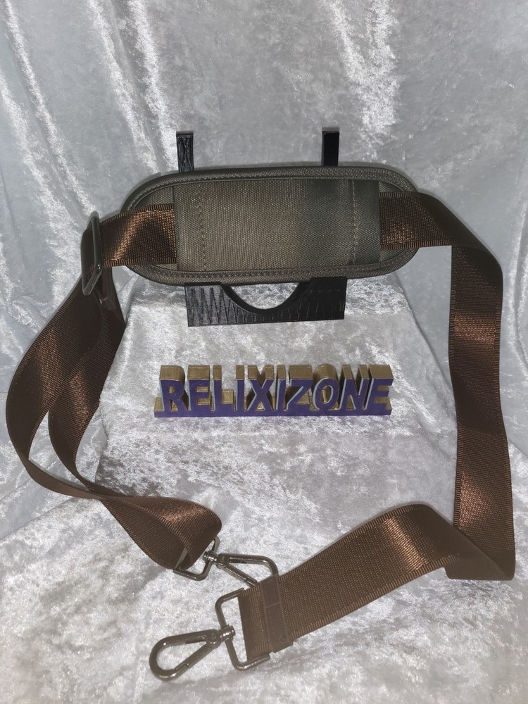 Adjustable Brown Shoulder Strap Replacement with Padded Shoulder Rest – Heavy-Du