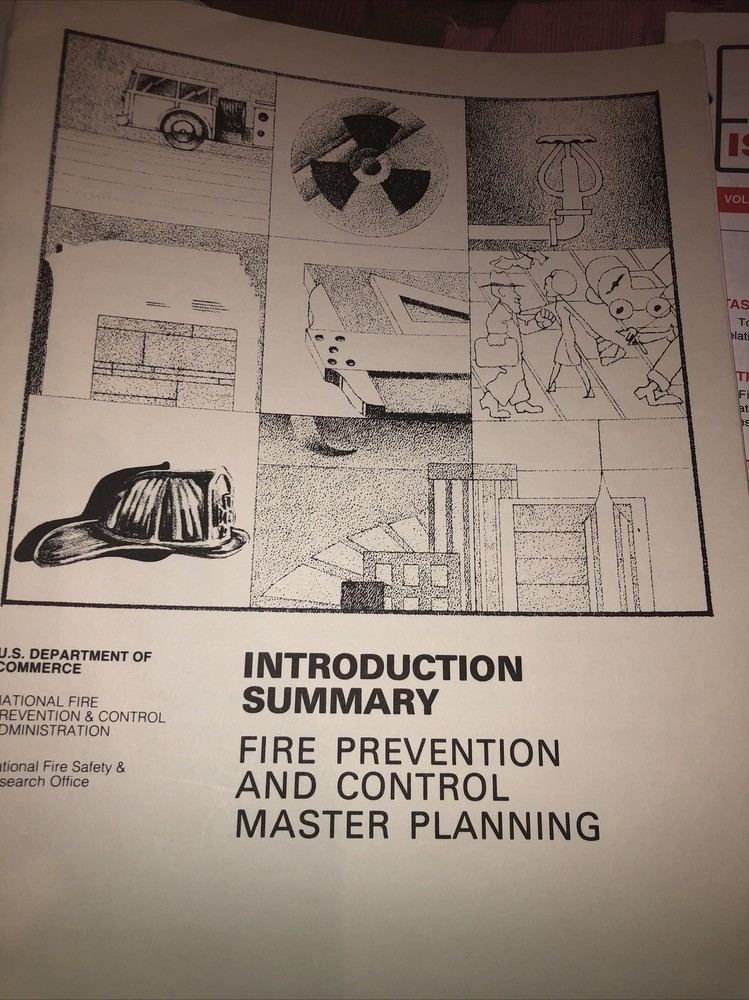 Introduction Summary Fire Prevention & Control  Master Plan US Dept of Commerce