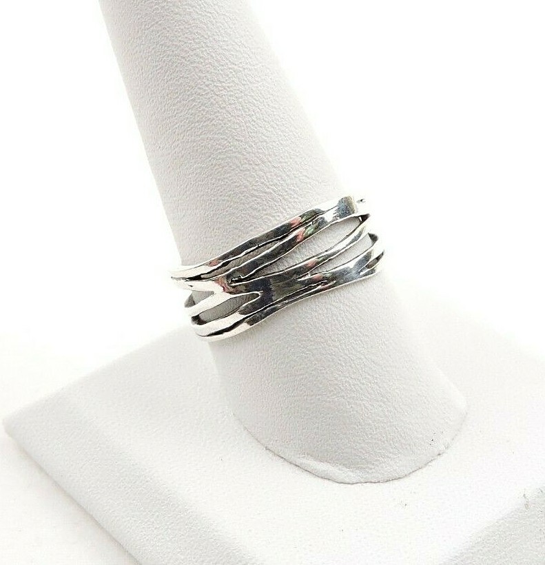 Sterling Silver Modern Band Ring - Free Gift Packaging