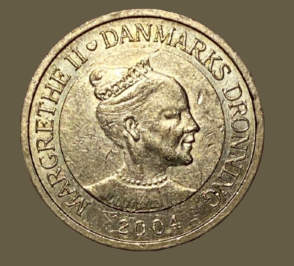2004 Denmark 10 Kroner Coin (FM116)