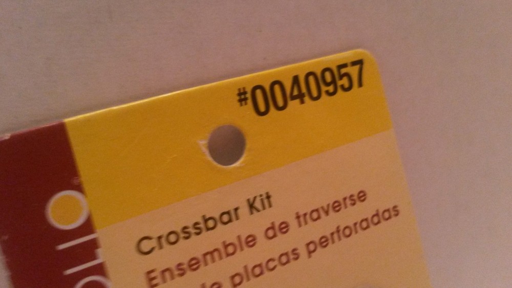 4" Crossbar Kit Portfolio #0040957 NEW!