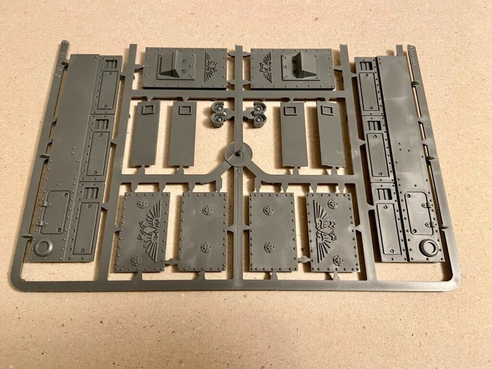 Baneblade Side Hull Sprue with Front Light Sections