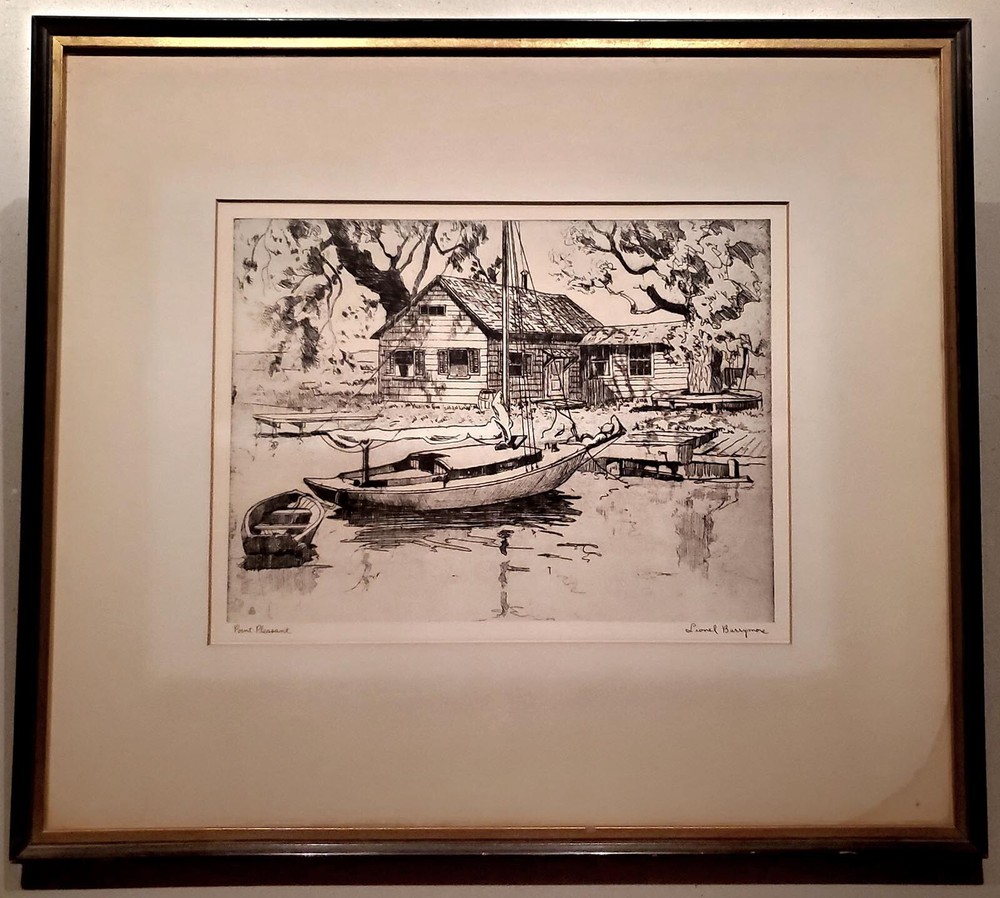 Point Pleasant - Sketch by Lionel Barrymore