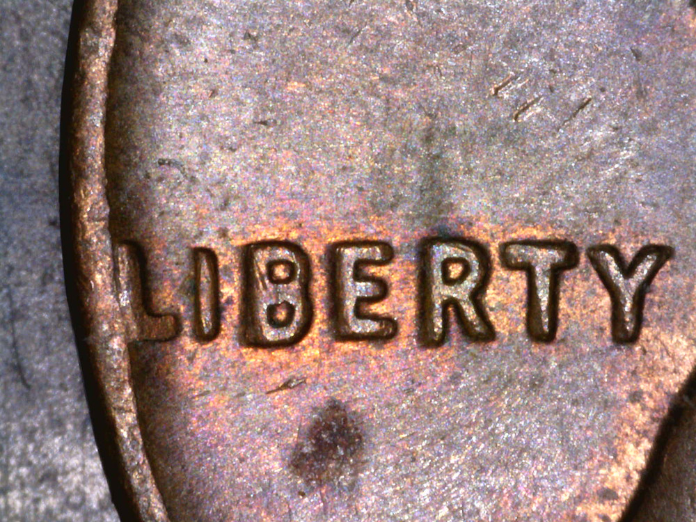 1967 Lincoln Cent L on Rim